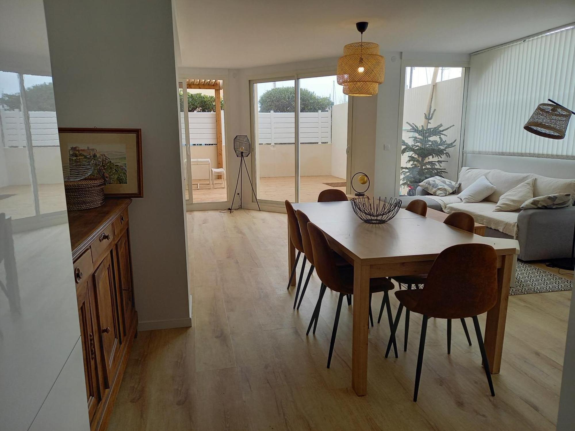 Appartement 100 M2 Terrasse Piscine Gruissan Zewnętrze zdjęcie